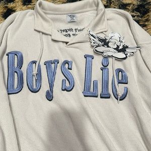 Boys lie smitten crewneck